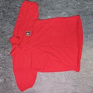 Vintage. Made in USA. Mickey & Co. 💯 Cotton polo.  Embroidered.  Size Large